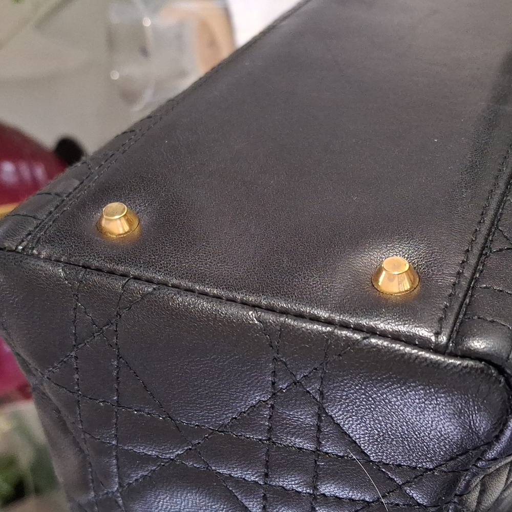 Dior Black Quilted Handbag - Picture 7 of 16